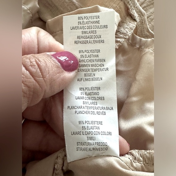 PrettyLittleThing Stone Bandeau Cowl Detail Ruched MIDI Dress Size 0 - Picture 16 of 16